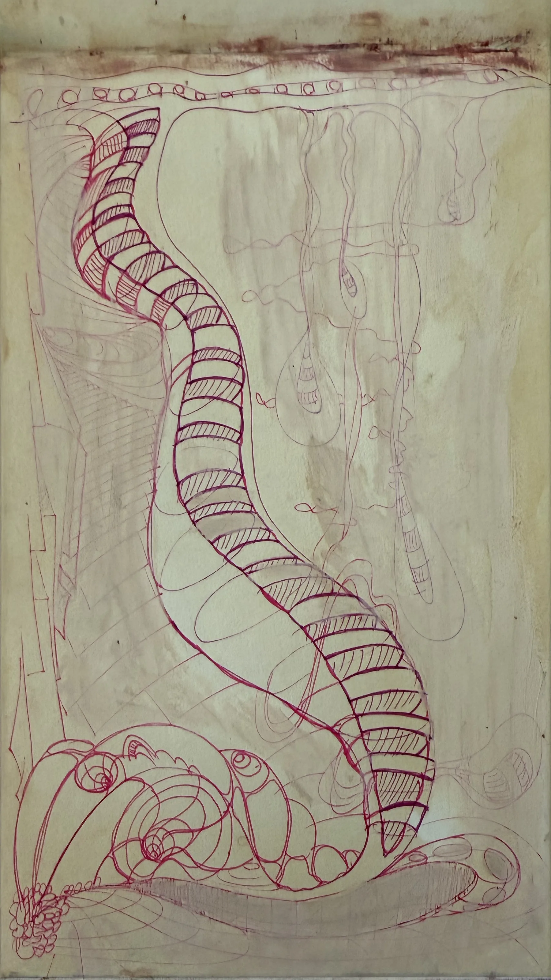 Boceto original de LTFR, de Octavio Rincón